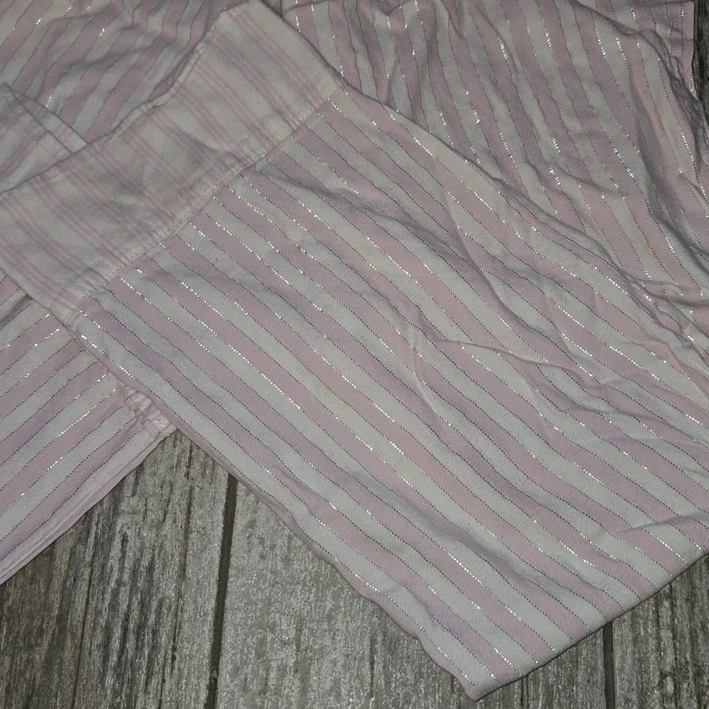 Victoria's Secret Pink and White Striped Pajama Pants - Picture 4 of 8